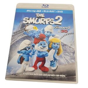 The Smurfs‎ 2 Blu-ray 3D Blu-ray DVD Movie